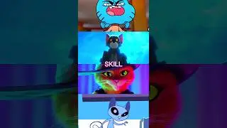 Gumball vs Tom vs Puss In Boots vs Kat | Cat royale #edit #shorts #gumball