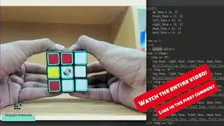 Solve Rubik's Cube using OpenCV 