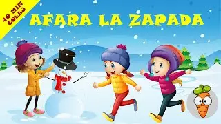 Afara La Zapada - 40 Minute Colaj Cantece de Iarna Pentru Copii