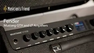 Fender Mustang GTX and LT Combo Amplifiers - Winter NAMM 2020