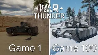 I Played 100 GAMES in the XM1 | War Thunder