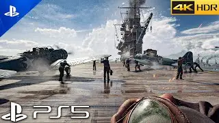 (PS5) BATTLE OF MIDWAY | Ultra Realistic Graphics Gameplay [4K 60FPS HDR] Call of Duty