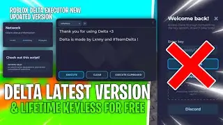 Roblox Delta New Latest Updated Version & How To Get Keyless Delta FOR LIFETIME! | Envixity Scripts