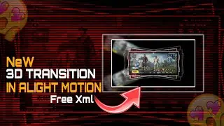Make This Pc☠️ Like Transition ✨ In Android 💝 Alight Motion Xml link 🔗