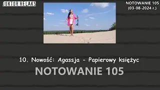 NOTOWANIE 105 - PRZEBOJOWA LISTA - DANCE & DISCO (z dnia 03.08.2024 r.)