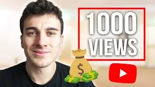 How Much YouTube Pays You For 1,000 Views In 2024