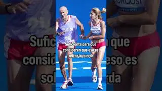 LE QUITAN UNA MEDALLA DE BRONCE POR AYUDAR A SU GUIA