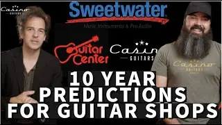 What do guitar shops looks like in 10 years?