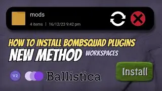 How to install plugins in Bombsquad | Bombsquad Workspaces