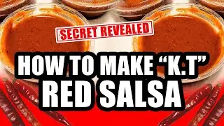 How to Make King Taco Red Salsa Recipe Salsa Roja