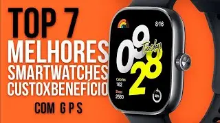 TOP 7 MELHORES SMARTWATCHES com GPS em 2024 (Custo Benefício)