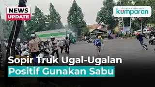 Sopir Truk Ugal-ugalan di Cipondoh Positif Sabu