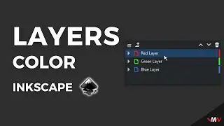 How to change the color of any layer in Inkscape | Inkscape Short Tutorials