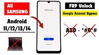 Samsung FRP Bypass 2024✌️Android 11/12/13/14 New Security 2024✅ Frp Lock All Samsung 1 Click Bypass