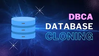 Oracle database cloning via DBCA | simplest database cloning method