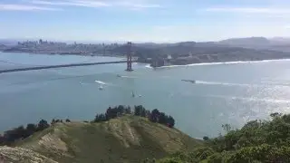 Golden Gate Bridge from Hawk Hill