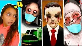 СМОТРИ ПЛОХИЕ КОНЦОВКИ #4! ГРЕННИ МОНАШКА Granny Evil Nun Scary hospital Эрих Санн Skinny Валеришка