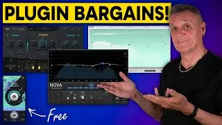 PLUGIN BARGAINS - FREE Finisher MICRO | Smooth Operator | UJAM STRIIIINGS | TDR Channel Strip Bundle