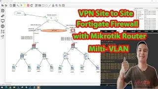 How to configure VPN site to site Fortigate with Mikrotik router