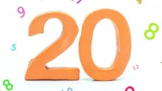 Counting from 1 to 20 | Learn to Count to 20 | Claymation Counting numbers