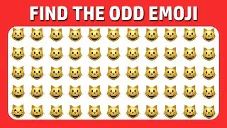Find the ODD Emoji and Guess by Emoji | Find the ODD One Out |