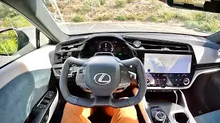 2023 Lexus RZ 450e - POV First Driving Impressions