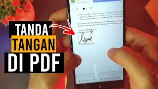 TERNYATA BEGINI, CARA MEMBUAT TANDA TANGAN DI PDF !!!