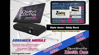 Arrangeur Cavagnolo Zenith One  Eddy Rock