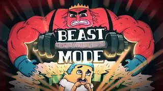 BEAST MODE - First day at the gym | animated short