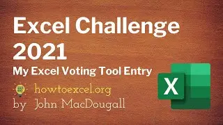 Excel Challenge: Excel YouTube Voting Tool!