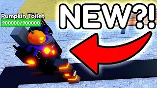 NEW HALLOWEEN LEAKS... (Toilet Tower Defense)