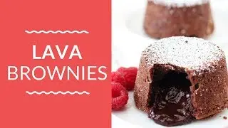 LAVA BROWNIES | Decadent Valentine's Day Recipe!