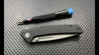 How to disassemble and maintain the Civivi Knives Keen Nadder Pocketknife