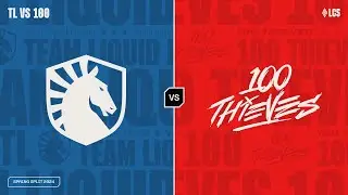 TL v 100 - Week 1 Day 1 | LCS Spring Split | Team Liquid v 100 Thieves (2024)