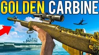 Unlocking the GOLD Jungle Carbine! (Battlefield 5 Pacific)