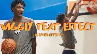 Easy Wiggly Text Effect in Adobe After Effects CC (Beginner Animation Tutorial)