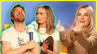 Ryan Gosling being ULTIMATE Ryan Gosling as he roasts Emily Blunt | The Fall Guy interview