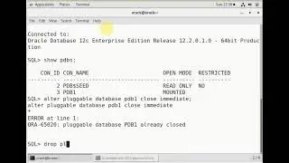 ORDS Oracle Tutorial 5 Create Pluggable Database in Oracle12c