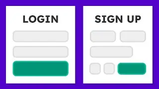 Sleek & Simple Login and Sign Up Form in HTML, CSS & JS