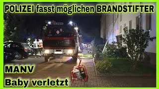 🔥FEUER im Keller gelegt❓️Wohnblock in Löbnitz EVAKUIERT🆘️Fünf Verletzte🚑Darunter ein Baby❗️
