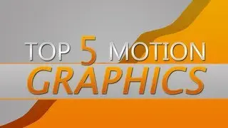 Motion Graphics Top 5 of the Week | #11