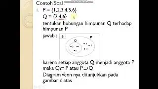Himpunan Bagian dan Gabungan MATEMATIKA KELAS 7