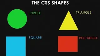 Circle, Triangle, Square and Rectangle Shape in CSS | How to Make Shapes in CSS | All Shapes in CSS