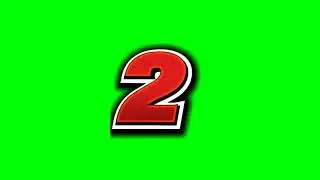 counting 3-1 video clip with sound || green screen|| FREE TO USE sound effect || VSR