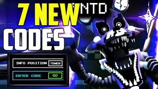 *NEW* ALL WORKING UPDATE CODES FOR FIVE NIGHTS TD IN 2024! ROBLOX FIVE NIGHTS TD CODES