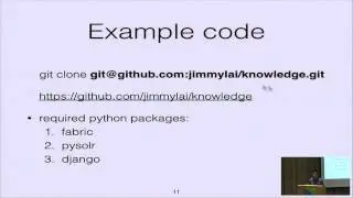 Building a Knowledge Graph - the new search engine technology (PyCon APAC 2014)