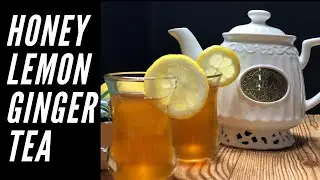 Honey Lemon Ginger Tea || Secret remedy of cold and flu 😷