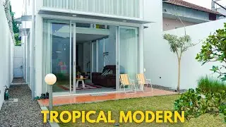 Rumah Tropis Modern yang Unik dan Eklektik