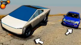 Самые НАДЕЖНЫЕ машины по мнению РУССКИХ ДОРОГ! BeamNG Drive