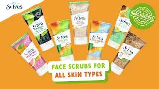 St. Ives Scrubs, Now Available For All Skin Types!